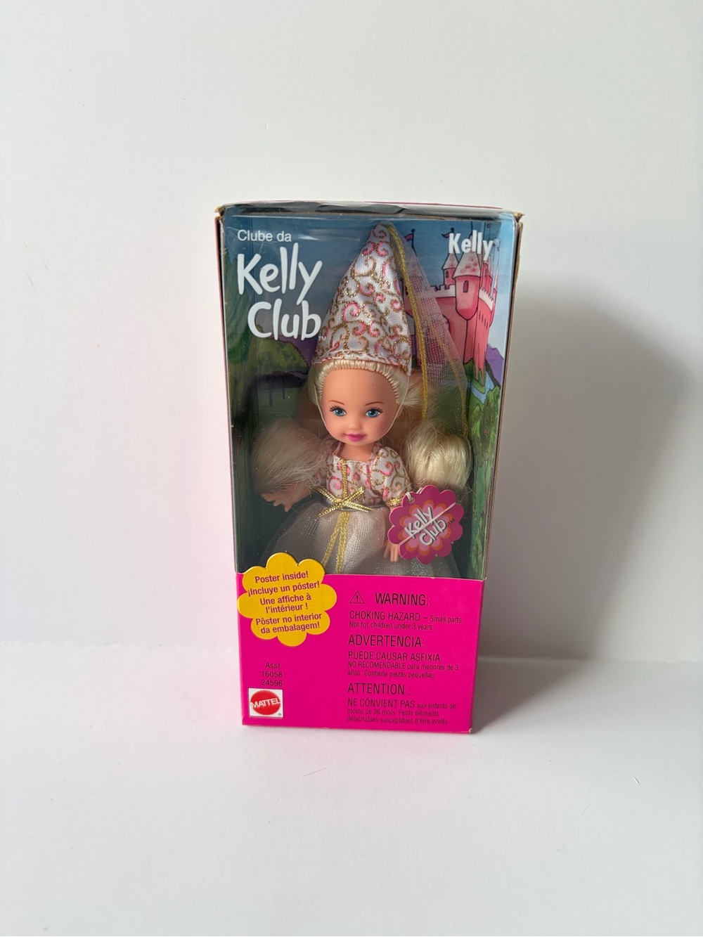 NIB Barbie Kelly Club Princess Kelly Doll
